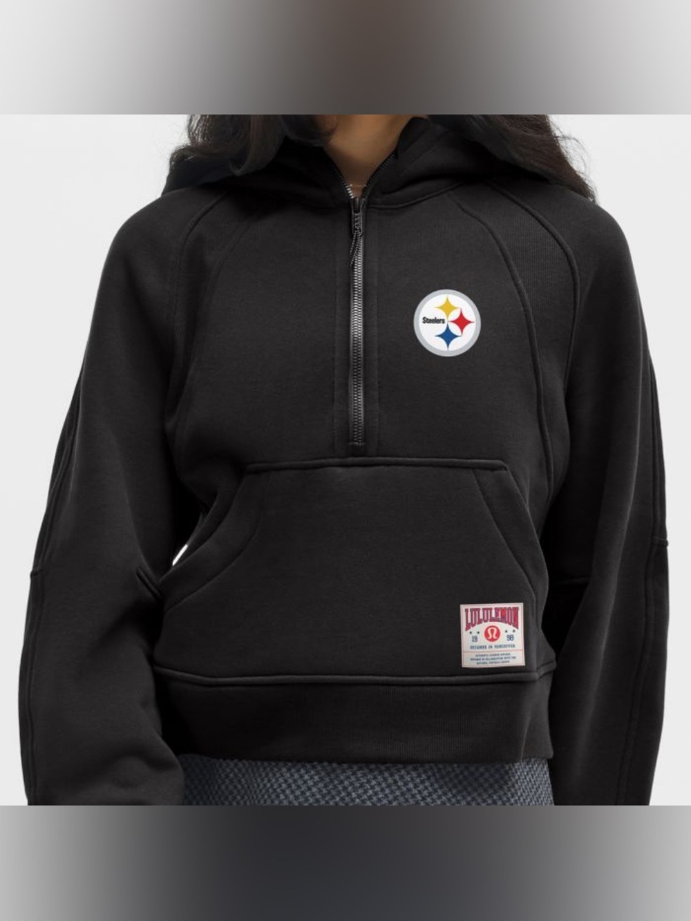 NWT Lululemon x NFL Pittsburgh Steelers Scuba Half-Zip M/L